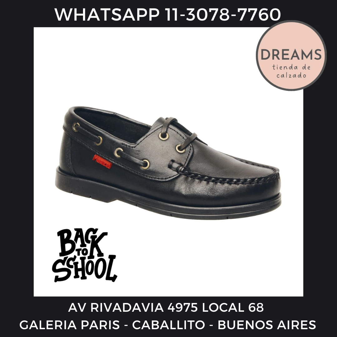 Zapatos 2024 colegiales varon